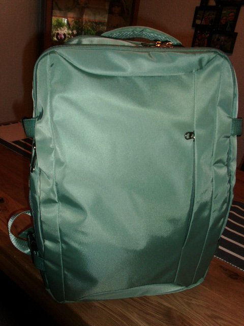 Handgepäck / Reiserucksack von Lossga, nebelgrün, Neu