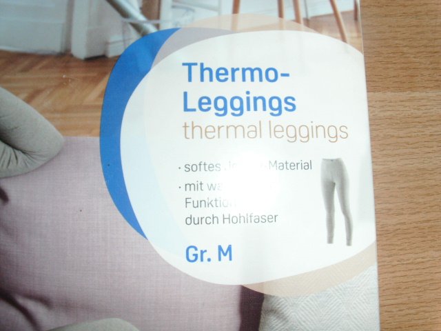 Thermoleggings von Ideenwelt, geringelt, Gr. M (40/42) OVP