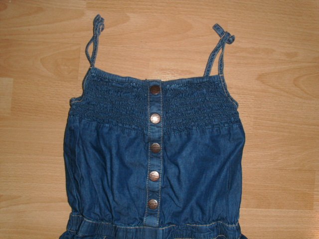 Kurzer Jumpsuit von Next, blau, Gr. 128