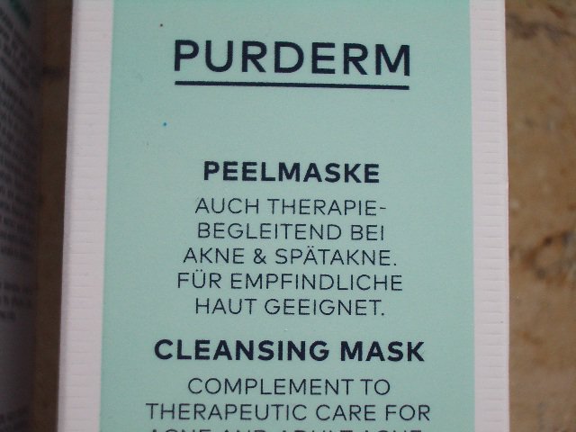 Dado Sens Purderm Peelmaske + Pickel Roll on Neu