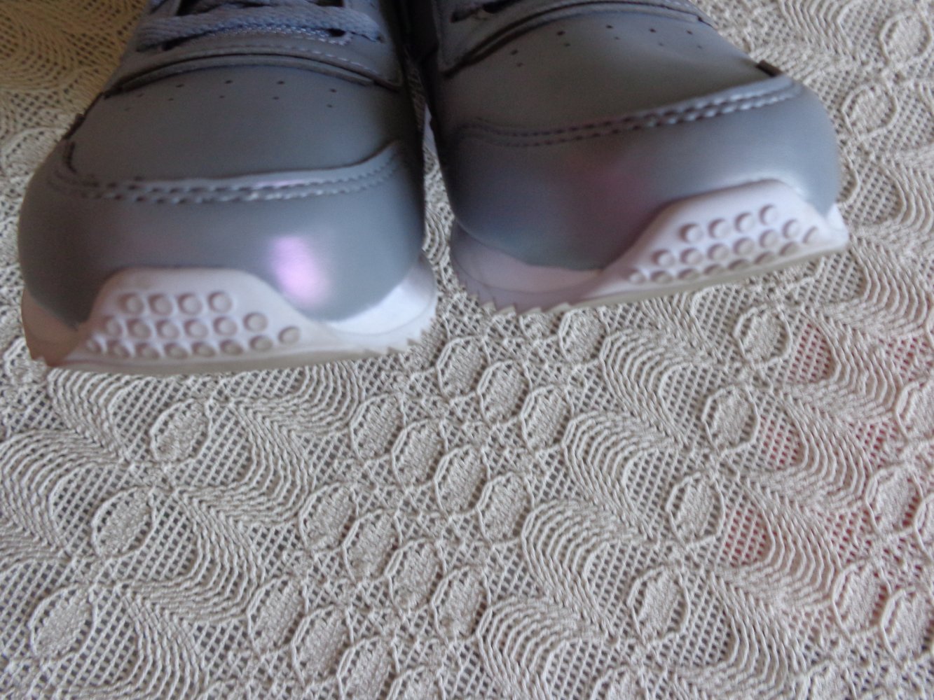Sneaker, Turnschuhe, Reebok Royal Glide Ripple Clip Shoes, Gr. 40, grau/weiß