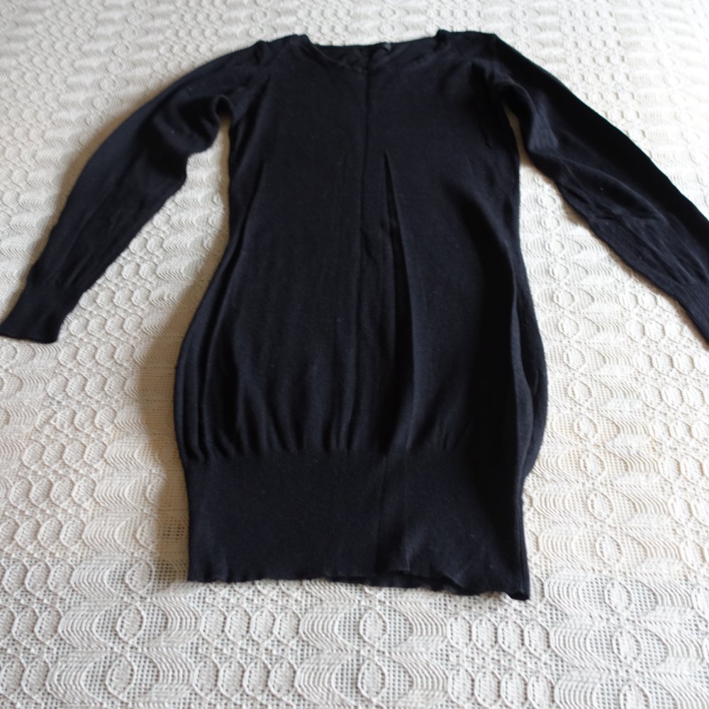 Pullover, Longpullover, Strickpullover, Gr. S bzw. ca. Gr. 36, Vero Moda, schwarz