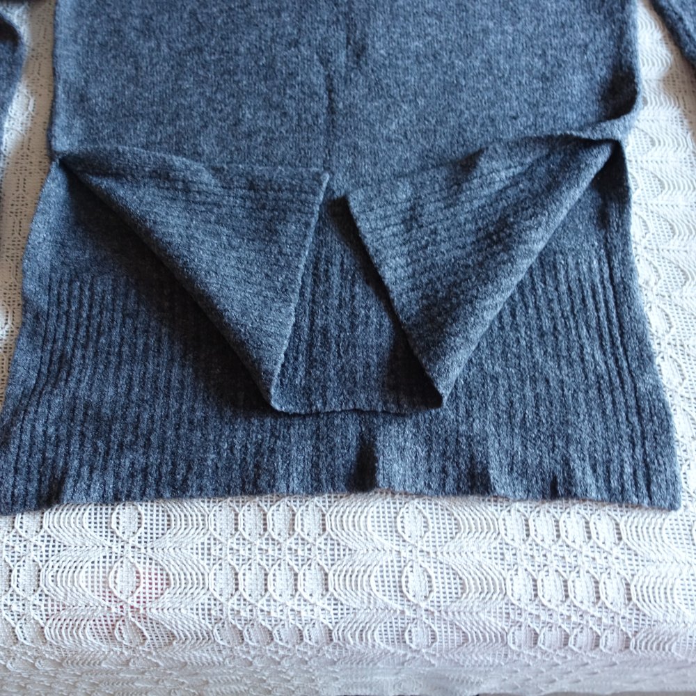 Pullover, Strickpullover, Gr. XS bzw. ca. Gr. 34, Oversize, H&M, grau
