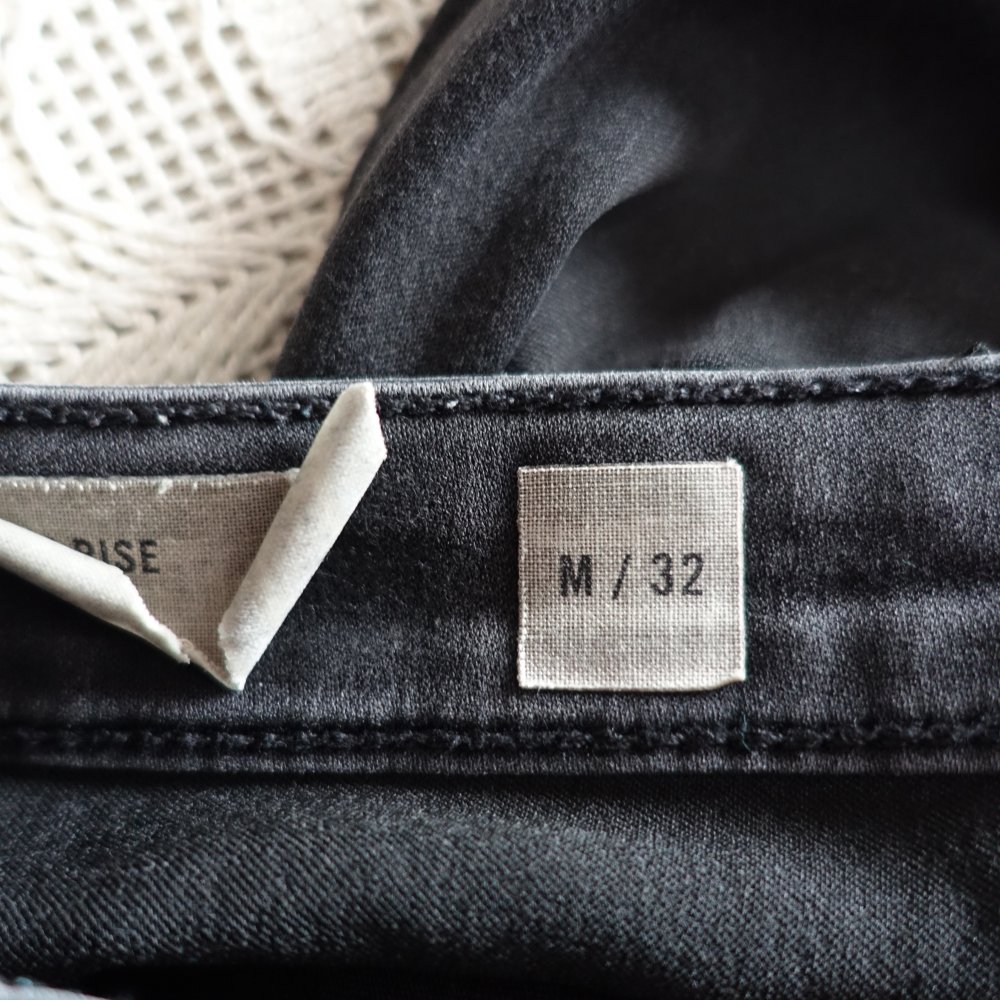 Jeans, Hose, Vero Moda, Skinny, High Rise, Röhrenjeans, M / 32, schwarz