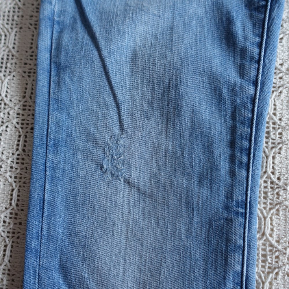 Jeans, Hose, &Denim, Skinny Regular Waist, Röhrenjeans, 29/30, blau