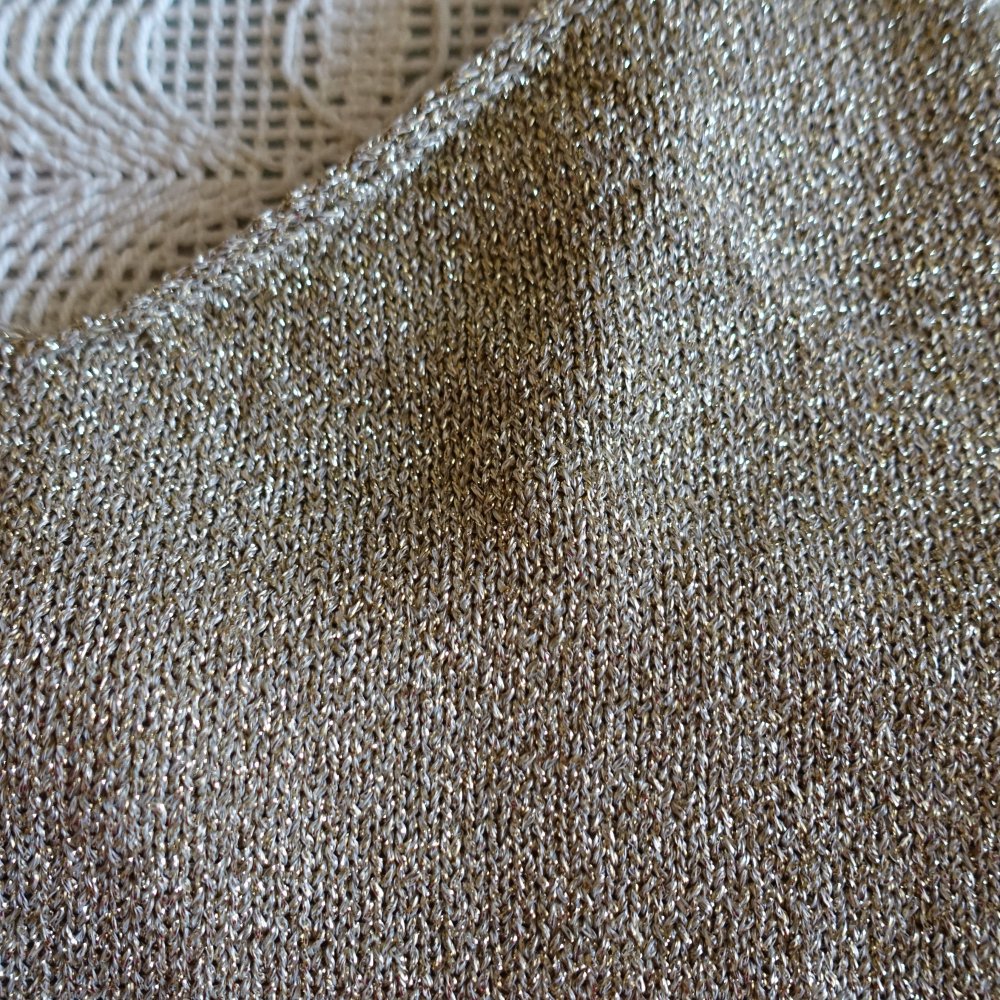 Top, Tanktop, Stricktop, goldfarben, Amisu, Gr. S, neuwertig