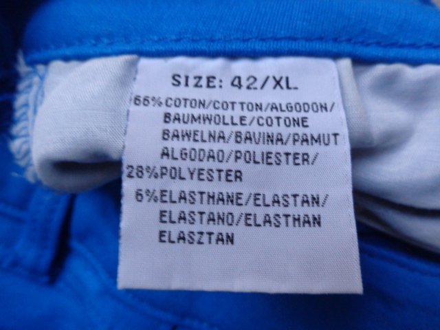 #Hose jeansartig Size 42/XL ca. Gr. 36/38 bzw. ca. Gr. S/M, türkis, Miss RJ