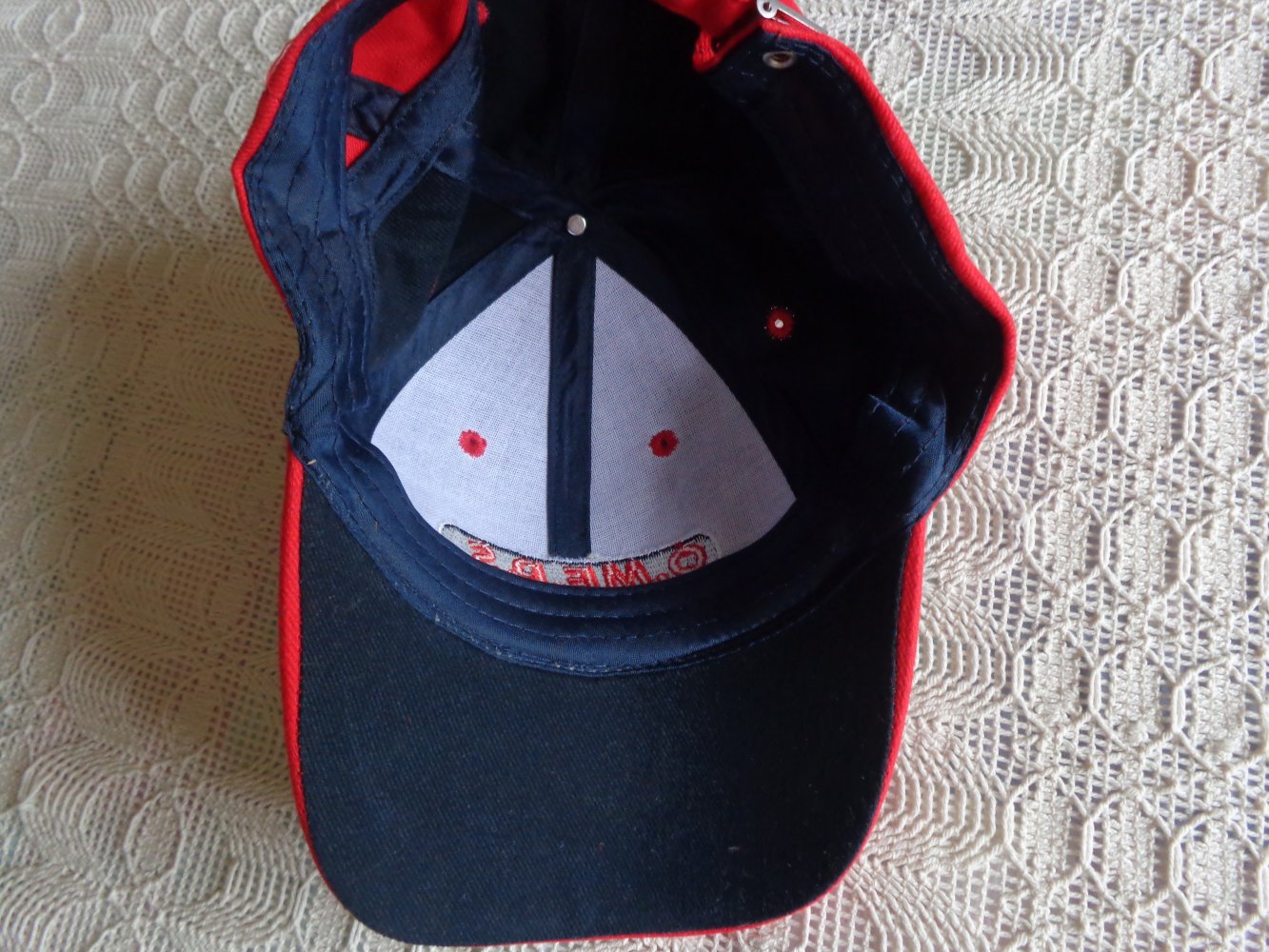 #Cappy, Schirmmütze, schwarz/rot, Unisex, Einheitsgröße