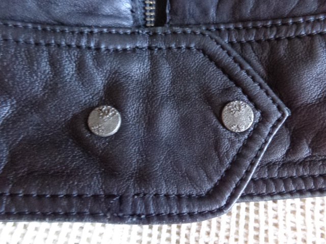 #Lederjacke Jacke Echt Leder Gr. S bzw. ca. Gr. 36 schwarz