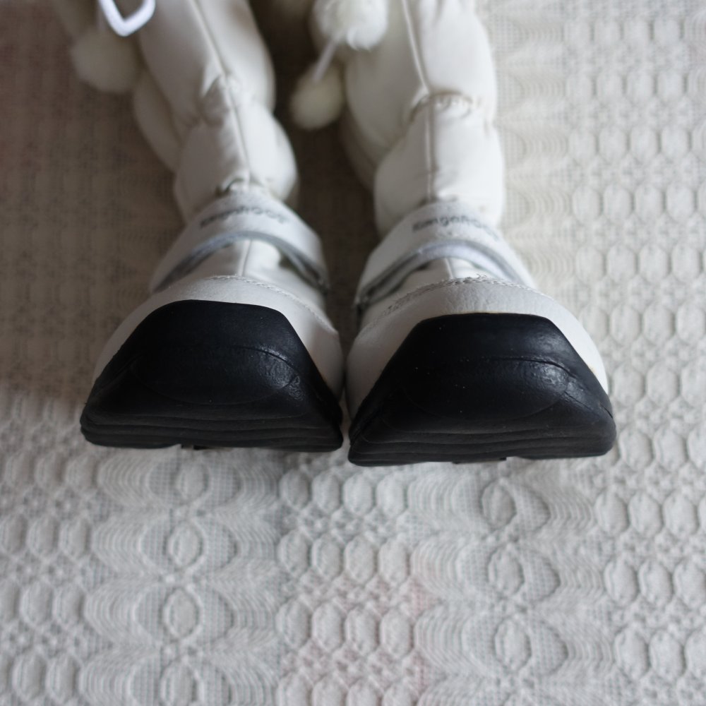 Damen - Stiefel, Fell gefüttert, weiß, Gr. 39, KangaROOS