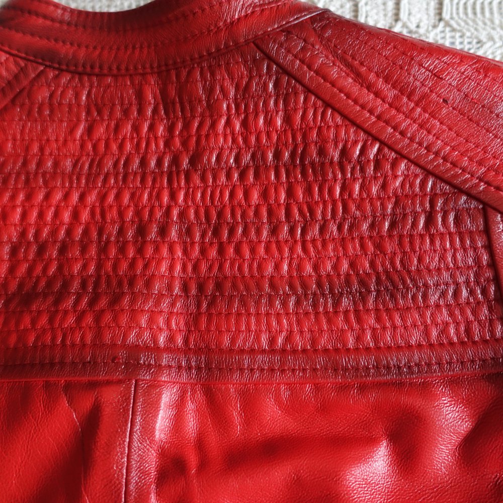 Jacke, Bolero, echt Leder, ca. Gr. 34/36 bzw. ca. Gr. XS/S, maßgeschneidert, neu, nicht getragen