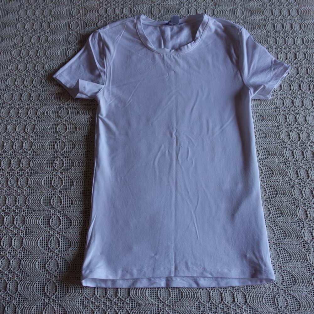 Shirt, T-Shirt, weiß, Gr. S bzw. ca. Gr. 36, Amisu