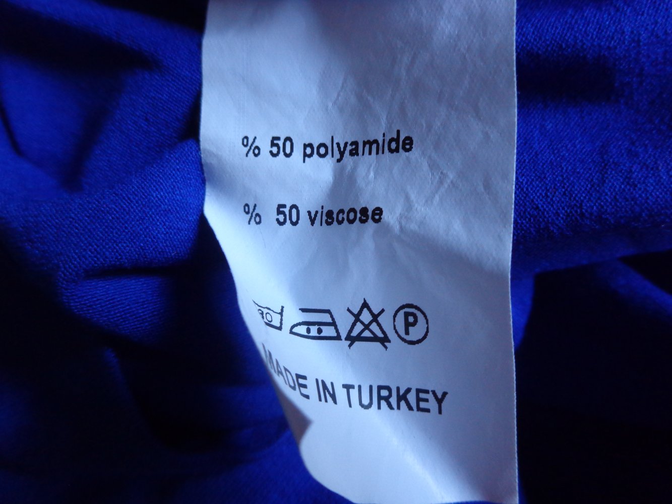Shirt, Gr. M bzw. ca. Gr. 36/38, royalblau, Marke: VDP