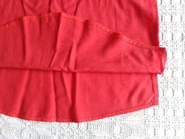 Vintage - Top, Turnhemdstil, Gr. 36 bzw. ca. Gr. S, rot