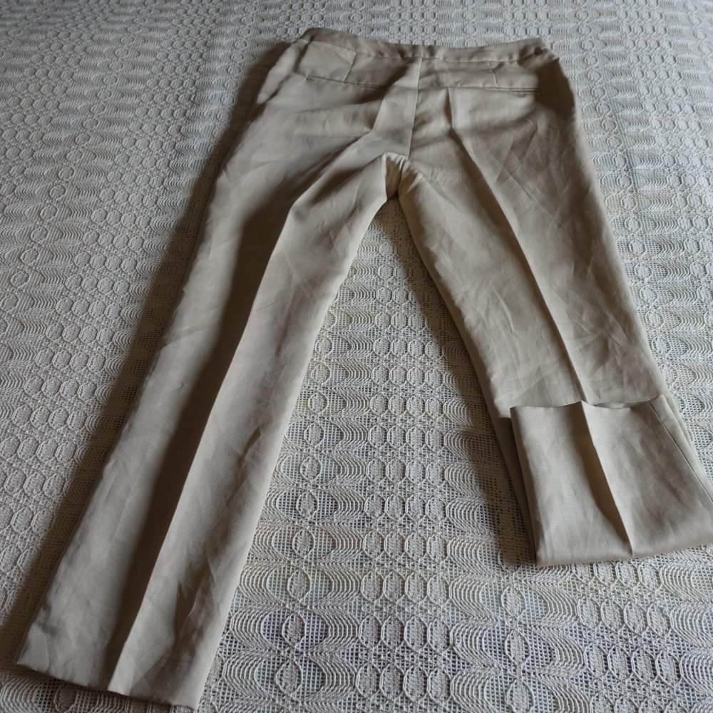 Stoffhose Hose Leinenhose Your 6th Sense, Gr. 40, beige
