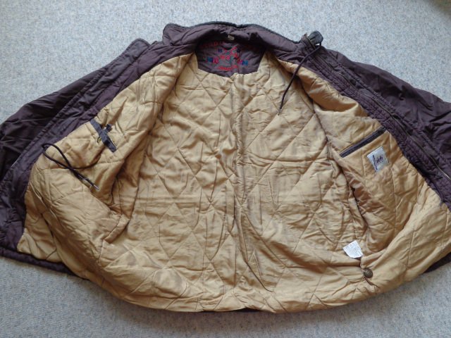 #Vintage - Herrenjacke Jacke Winterjacke Outdoorjacke Gr. 46/48 bzw. ca. Gr. S bordeaux/weinrot