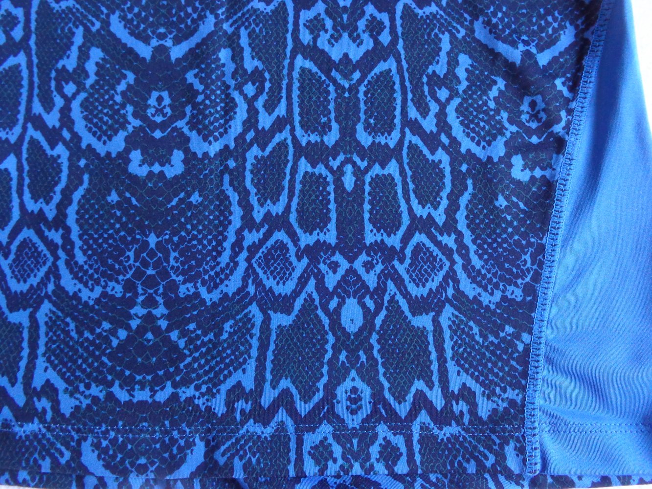Sportkleidung, Funktionsshirt/Oberteil Gr.32/34, ca.XXS/XS, Crivit, blau-schwarz