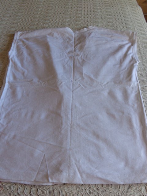 #Vintage Weste Sweatweste weiß Gr. 38/40 bzw. ca. Gr. M/L