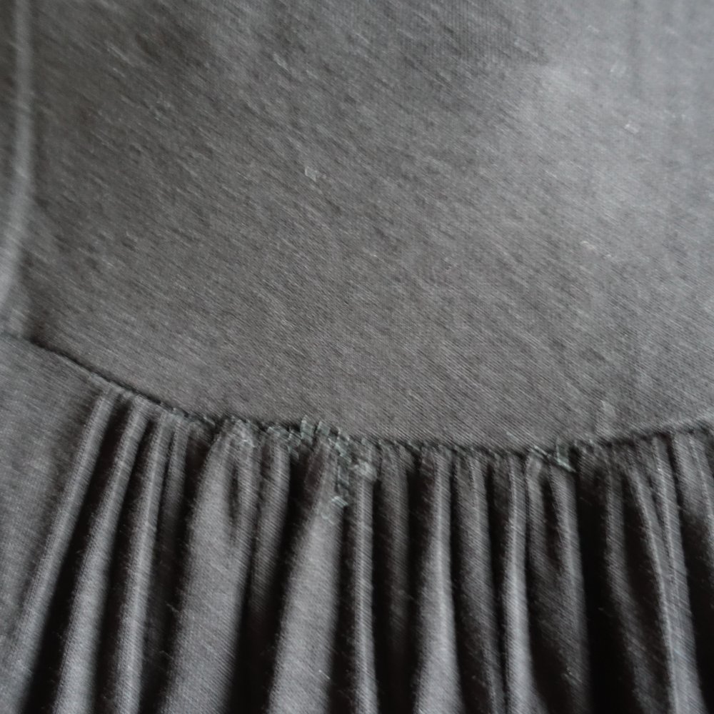 Top, Longtop, Gr. 36 bzw. ca. Gr. S, schwarz, mit Kunstleder, Jennifer Taylor