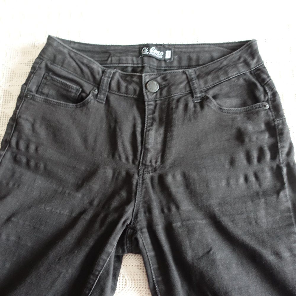 Jeans, Hose, Ci Sono, Gr. 7, schwarz