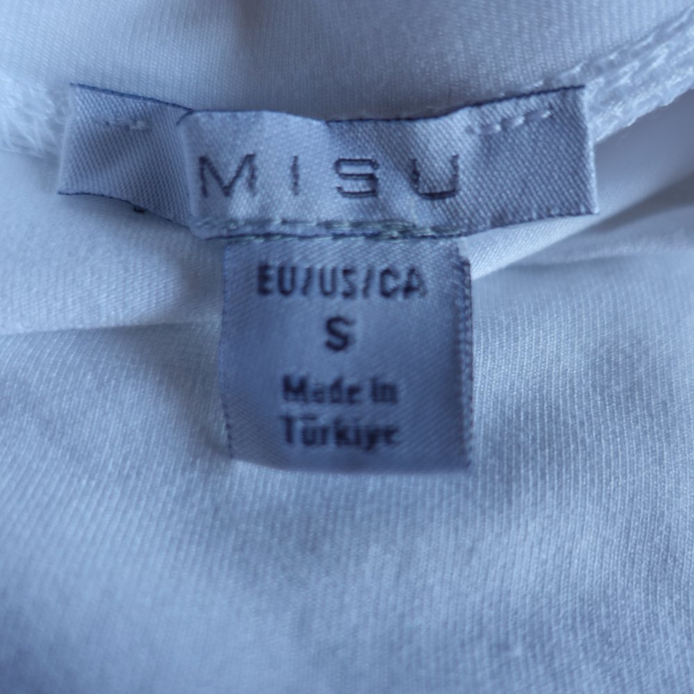 Shirt, T-Shirt, weiß, Gr. S bzw. ca. Gr. 36, Amisu