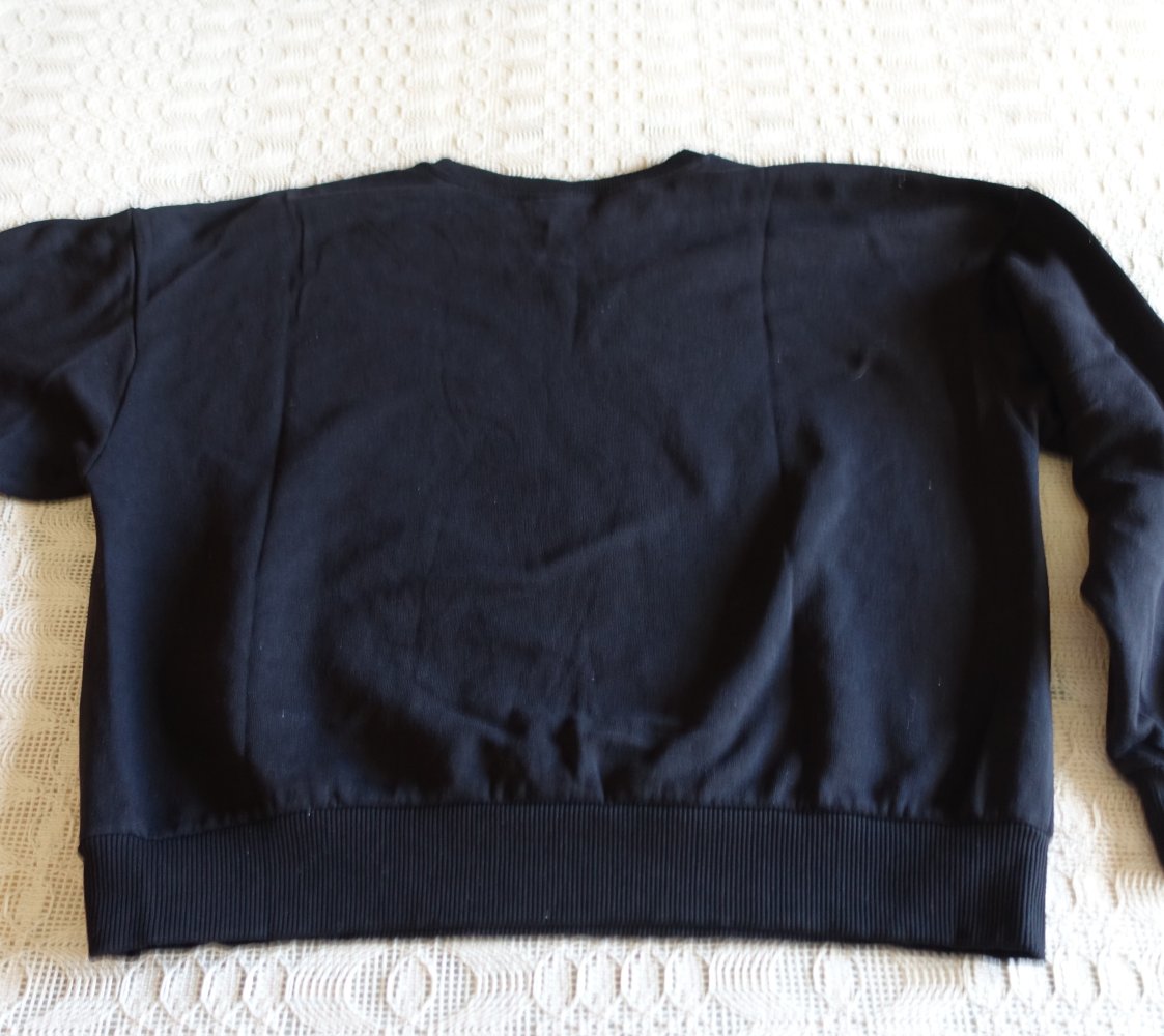 Sweatshirt, Gr. S bzw. ca. Gr. 36, Only, Disney, schwarz