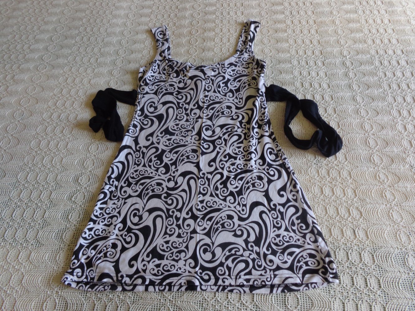 #Vintage - Neckholder, Top, Longtop, Kurzkleid, Gr. XS bzw. ca. Gr. 34, Clockhouse