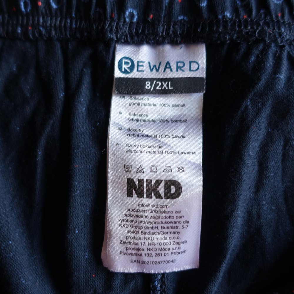 NEU Herren-Boxershorts, Gr. 8/ 2 XL, fallen kleiner aus, 3er-Pack 12,00 Euro 