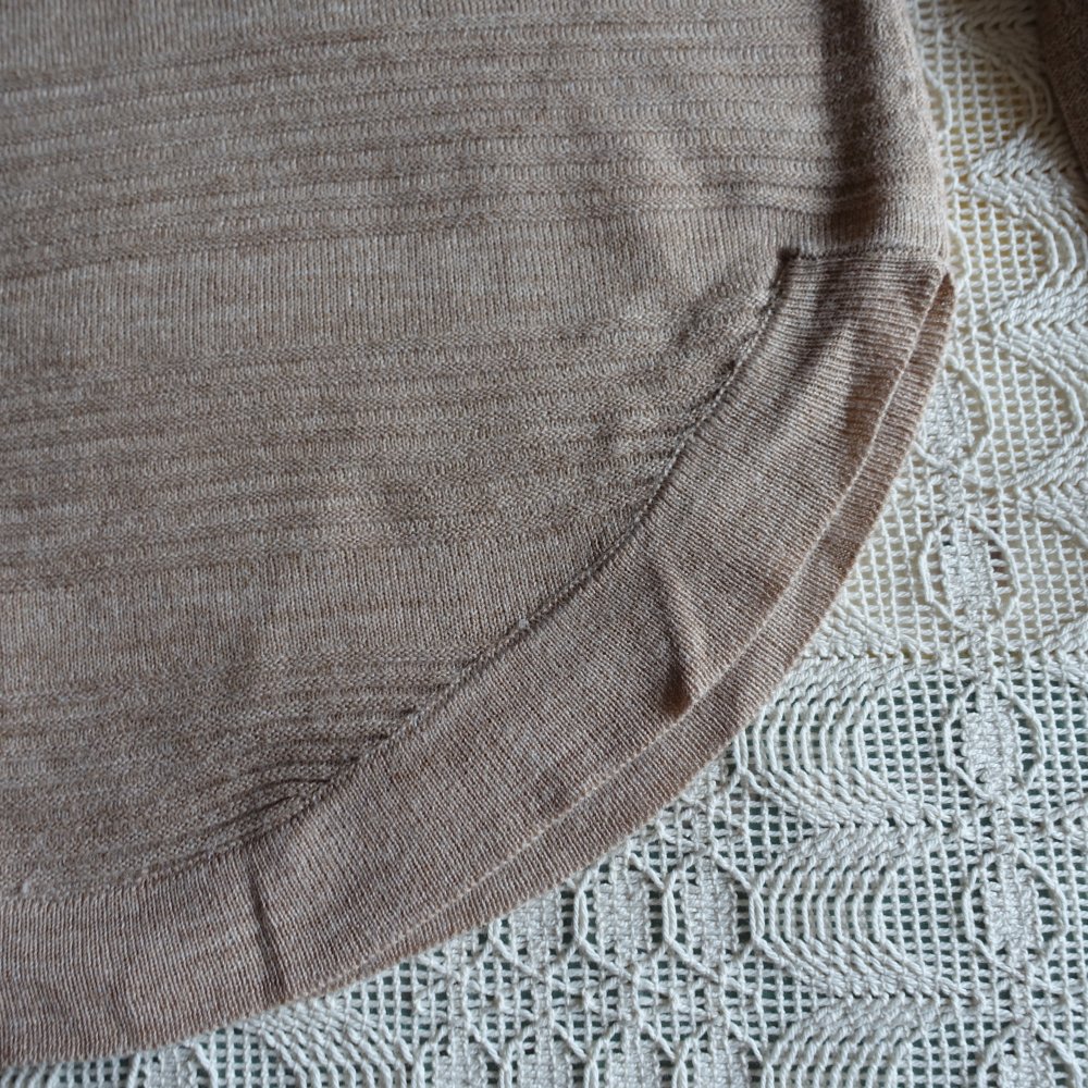 Pullover, Feinstrick, Gr. XS bzw. ca. Gr. 34, beige, Only