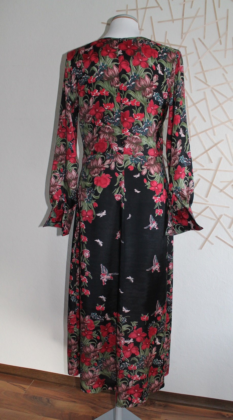 Indiska Blumen Maxikleid Kleid Gr. S/M TOP