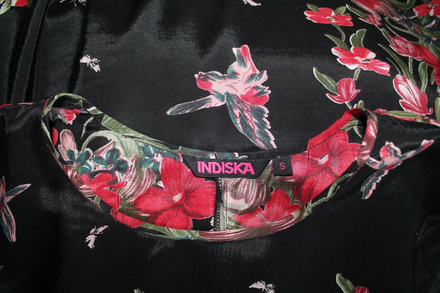Indiska Blumen Maxikleid Kleid Gr. S/M TOP