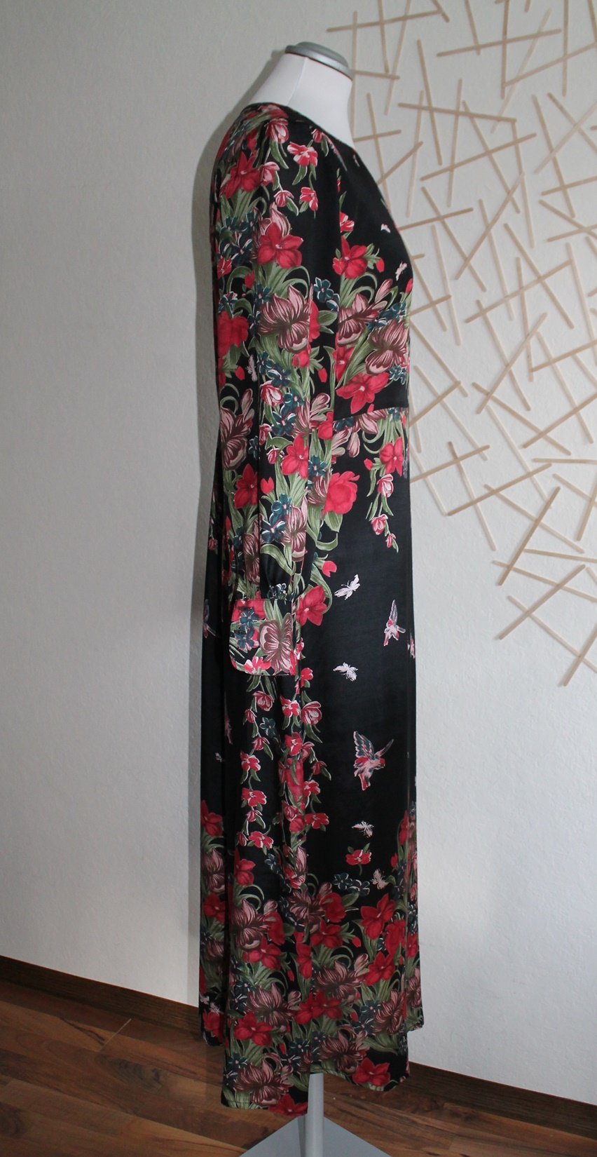 Indiska Blumen Maxikleid Kleid Gr. S/M TOP
