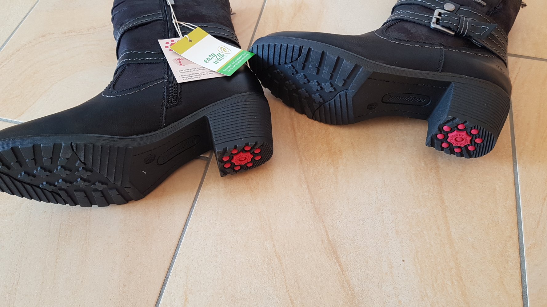 neue Winterstiefel Gr. 39 von easy walk mit Stoßdämpfungssystem