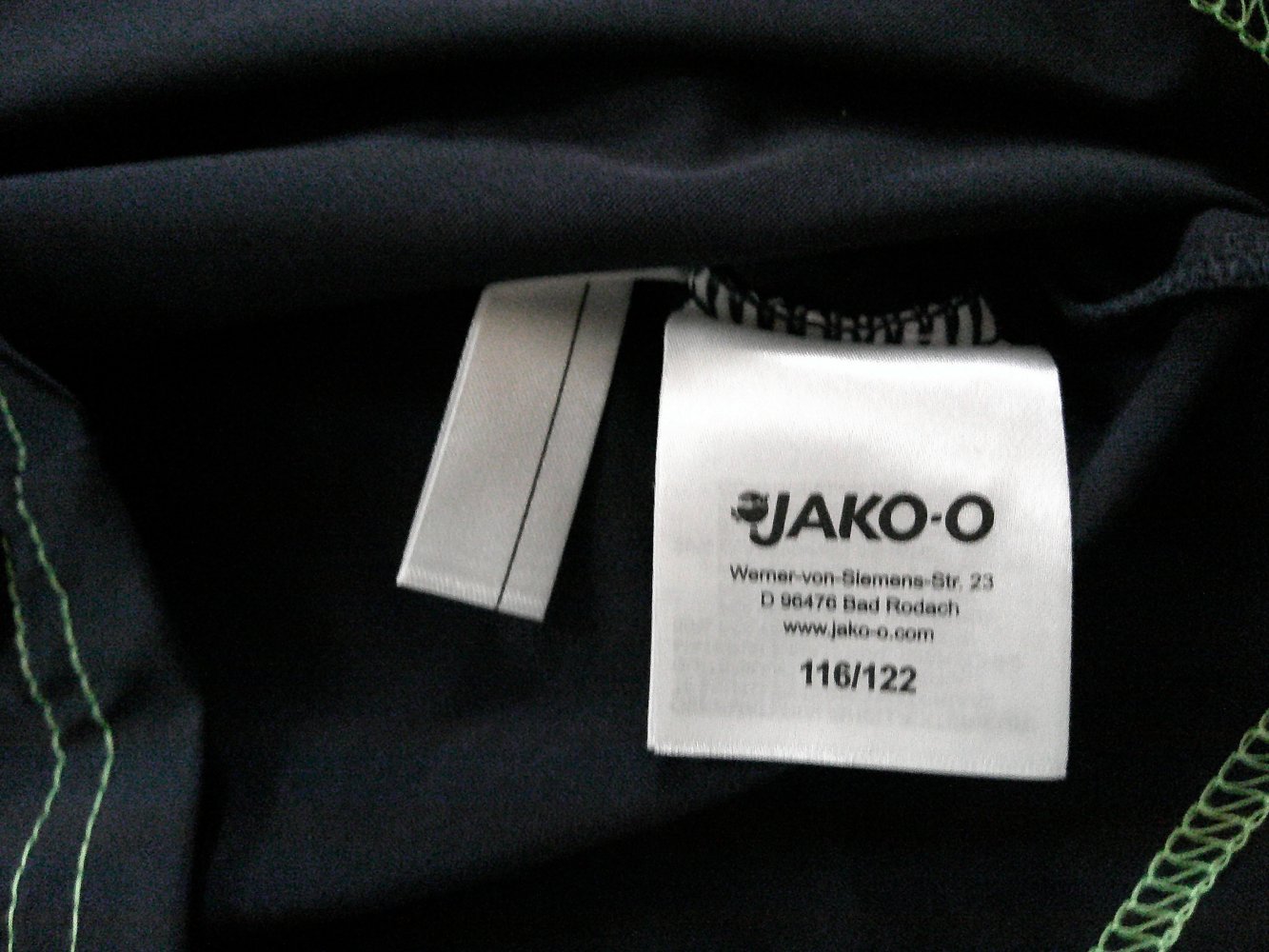 dunkelblaues Achselsportshirt Größe 116/122 von Jako-o