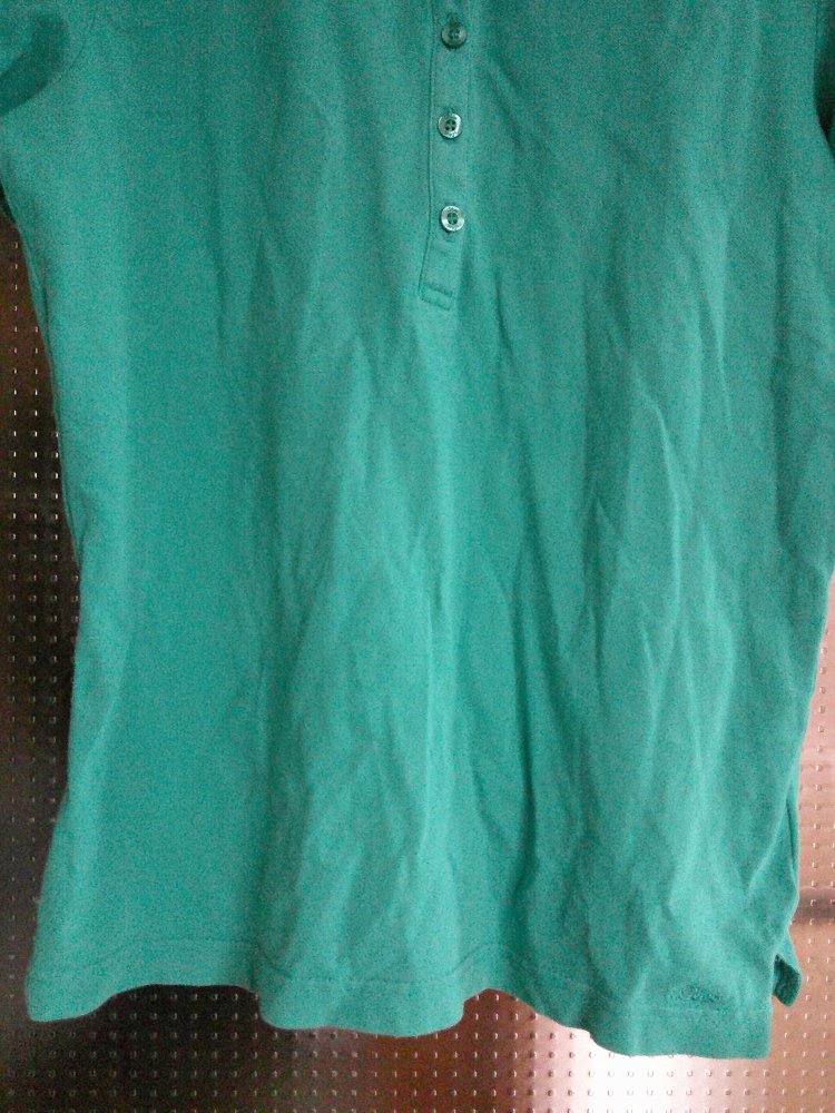 grünes/ türkises Poloshirt Größe 36 von s.Oliver