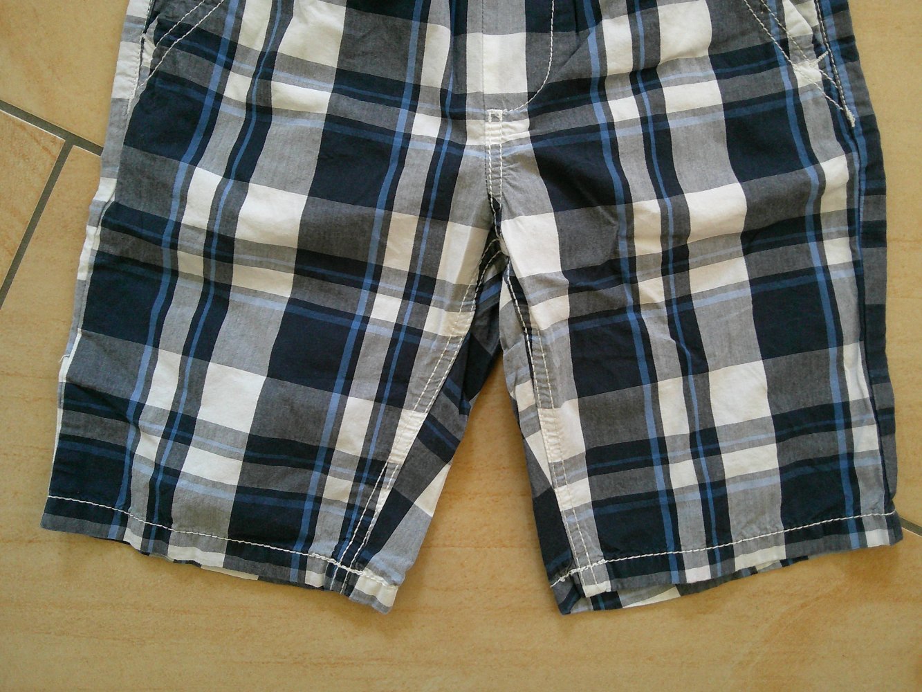 kurze, karierte Hose Gr. 110 von Palomino