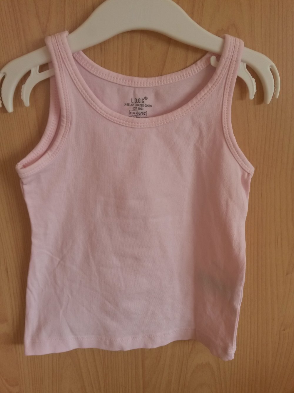 rosafarbenes Top in Gr. 86/92 von H&M