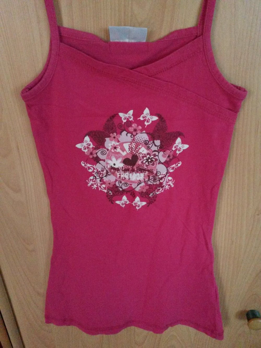 pinkfarbenes Kleid in Gr. 110