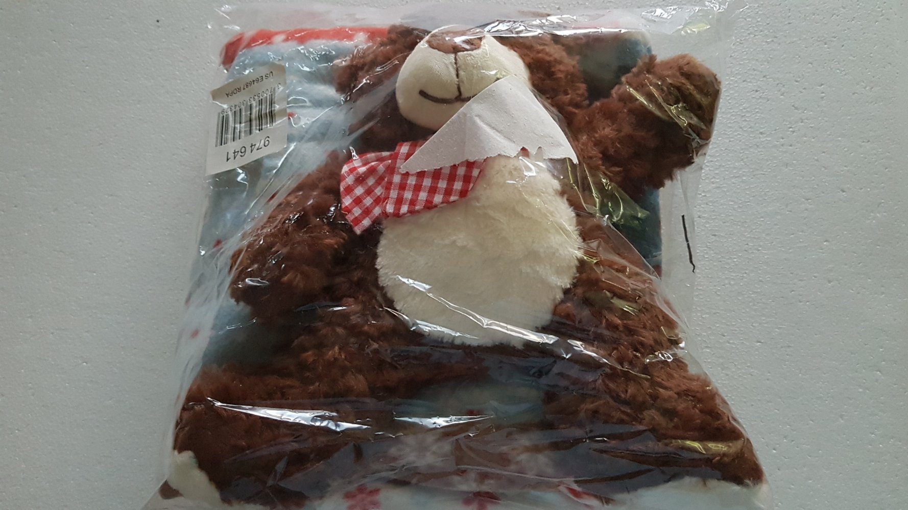 neues Set Decke und Teddy
