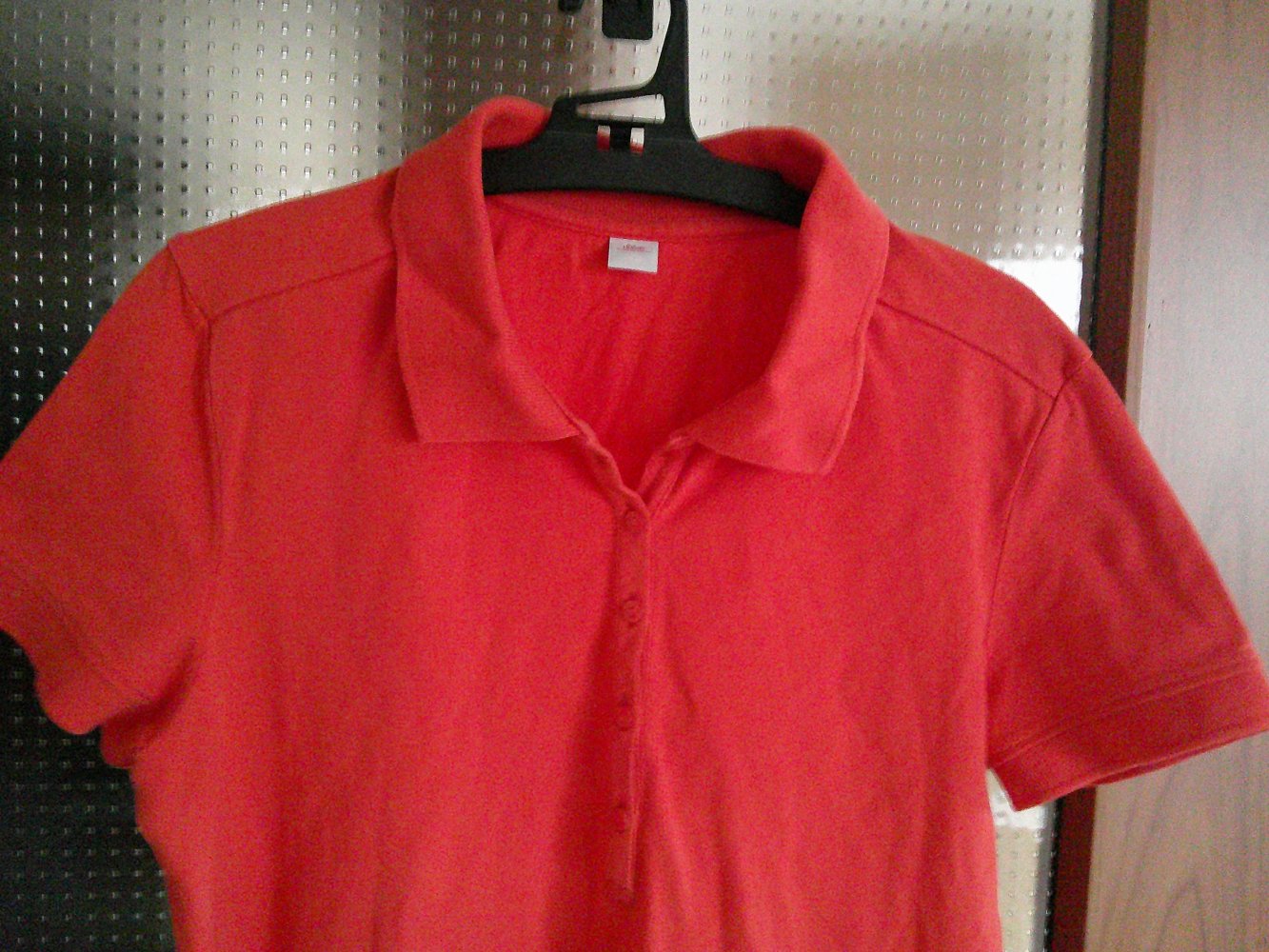 oranges Poloshirt Größe 38 von s.Oliver