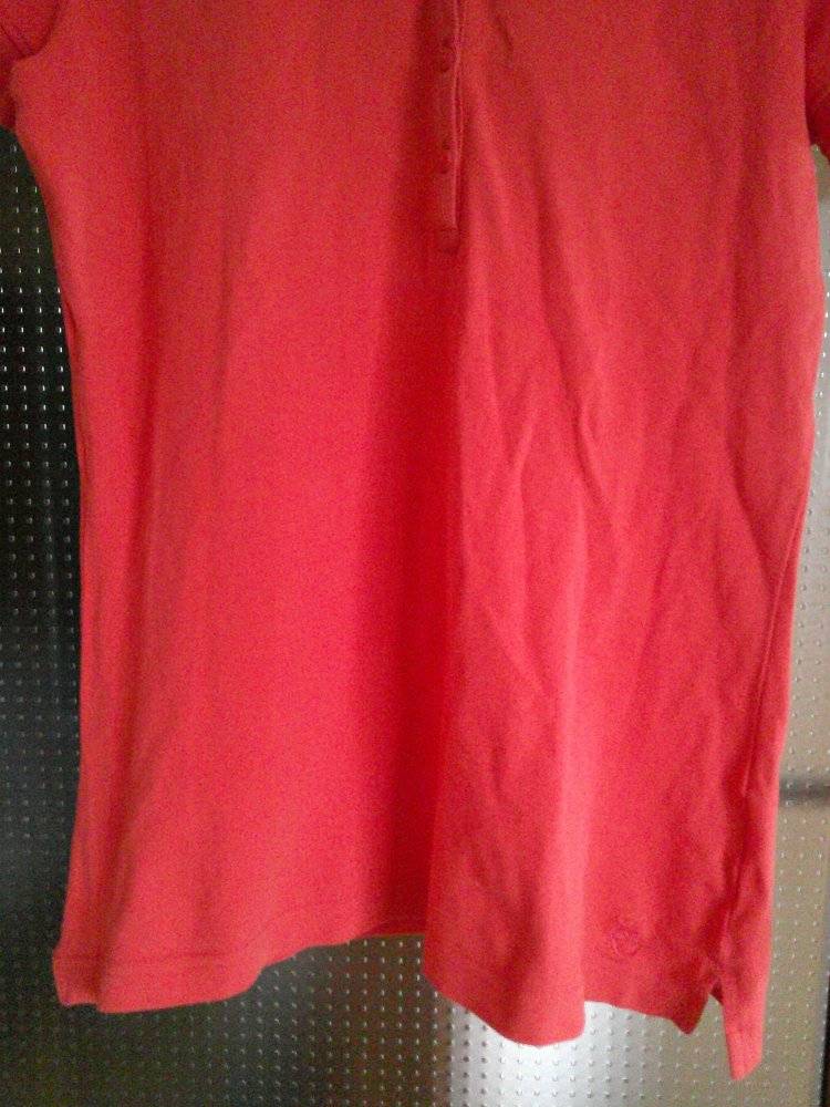 oranges Poloshirt Größe 38 von s.Oliver