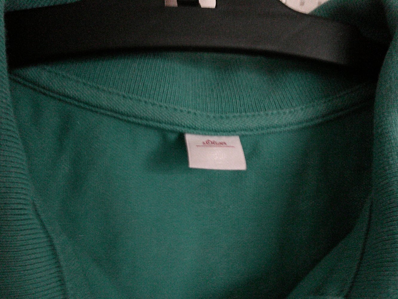grünes/ türkises Poloshirt Größe 36 von s.Oliver