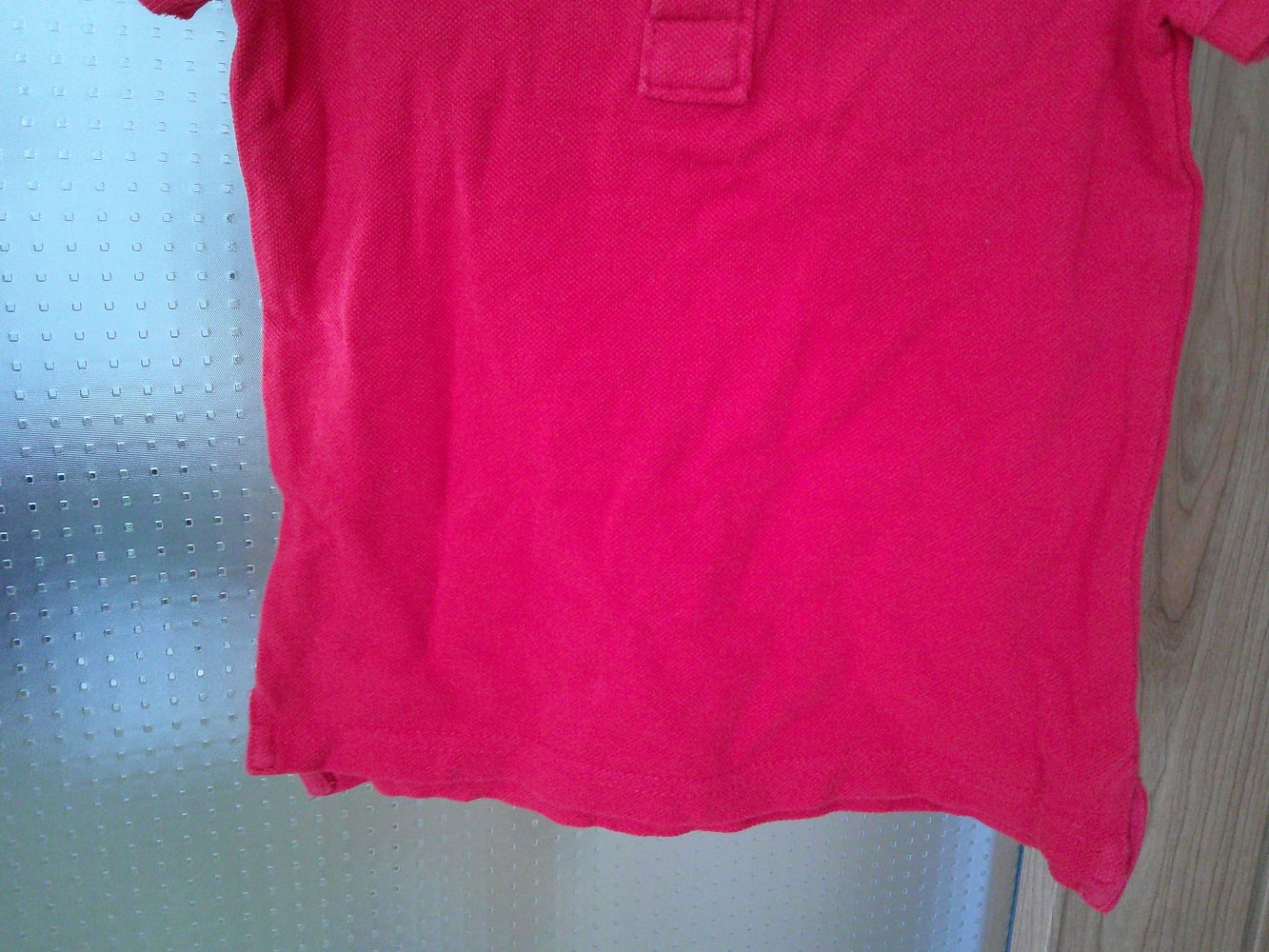 rotes Poloshirt Gr. 110 von Palomino