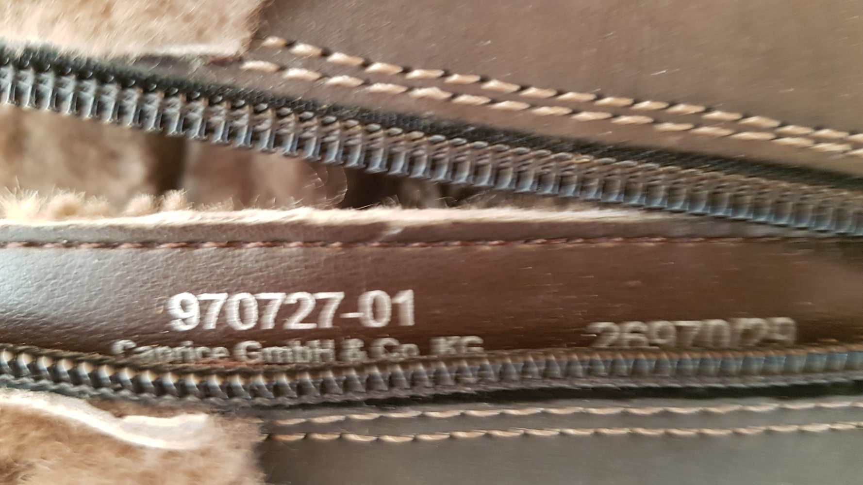 gefütterte Stiefletten Gr. 39 von Caprice selten getragen