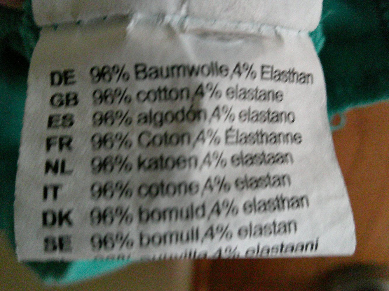 grünes/ türkises Poloshirt Größe 36 von s.Oliver