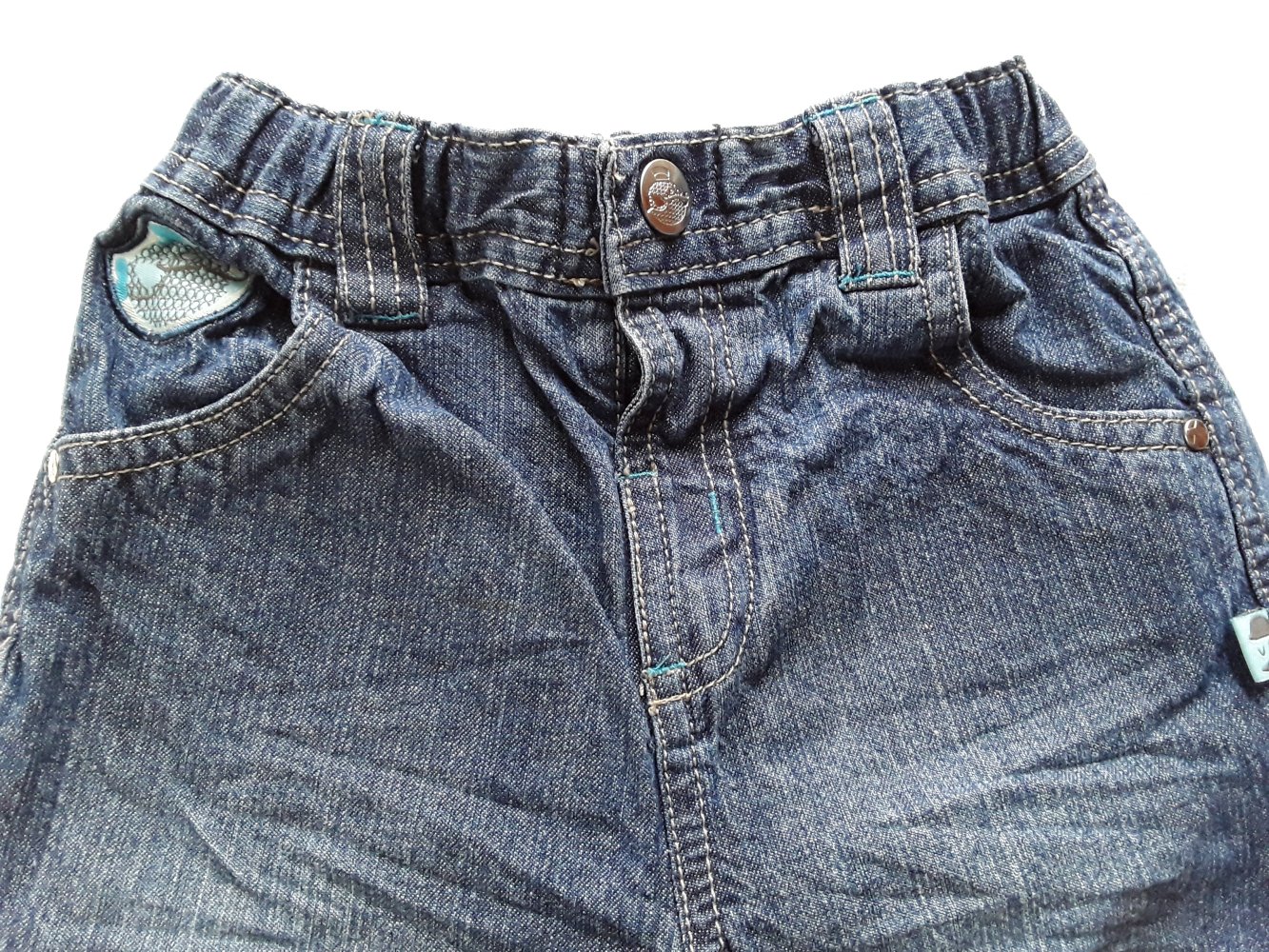 kaum getragene Jeansshorts / kurze Hose in Gr. 86