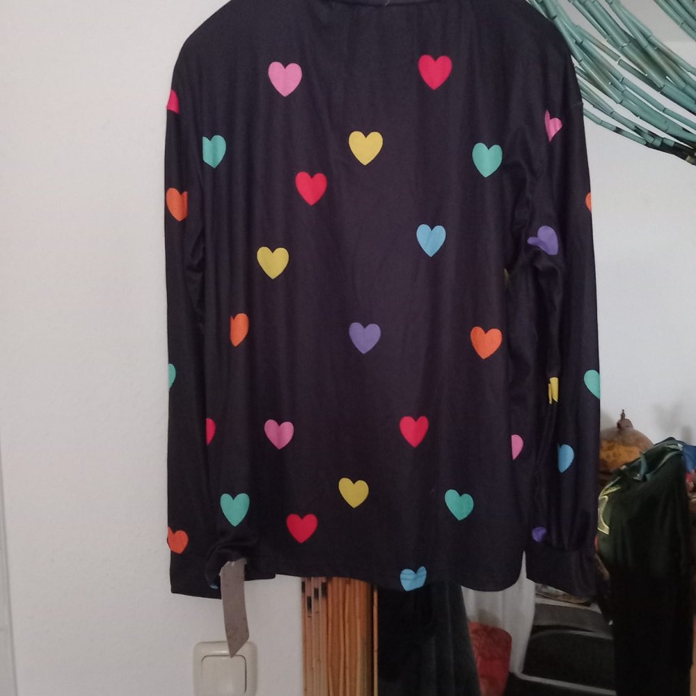 *** NEU ~ Shirt ~ Langarm ~ Herzen ***
