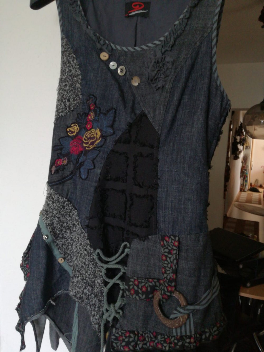 *** Hammermäßig ~ Patchwork ~ Mini ~ Kleid ~ Tunika ***