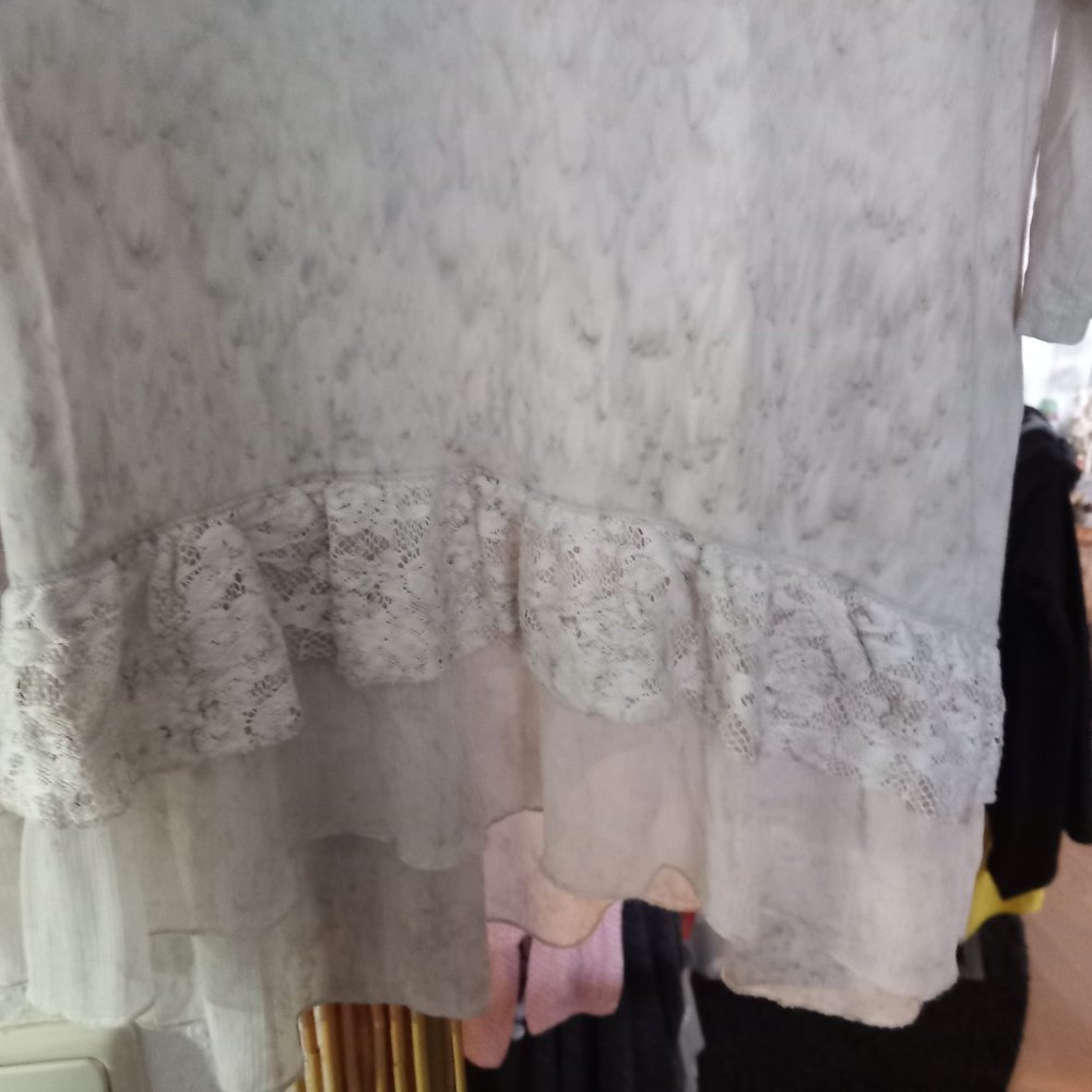 *** Long ~ Shirt ~ Spitze ***