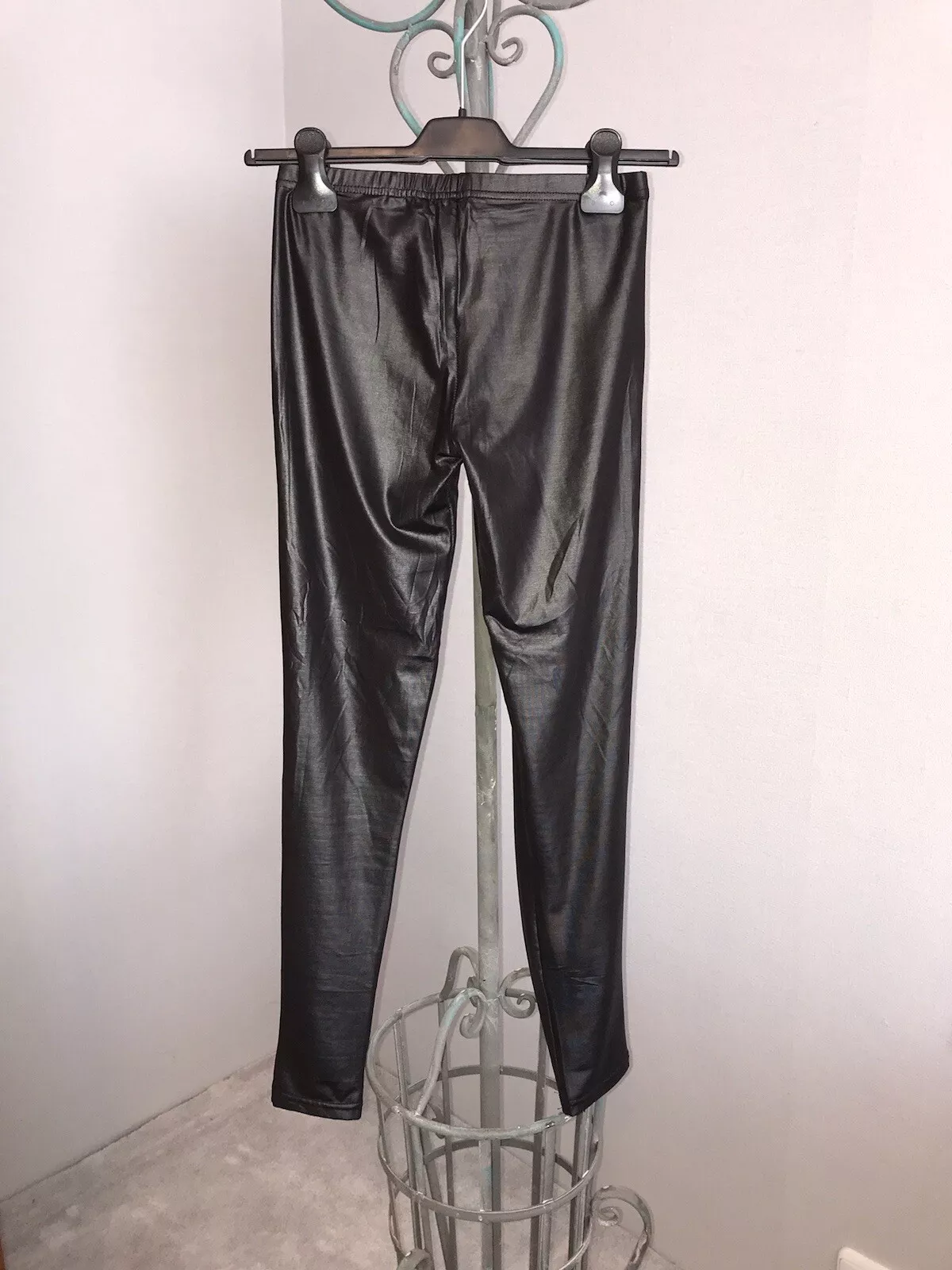 *** Leggings ~ Glitzer ~ Lederoptik ***